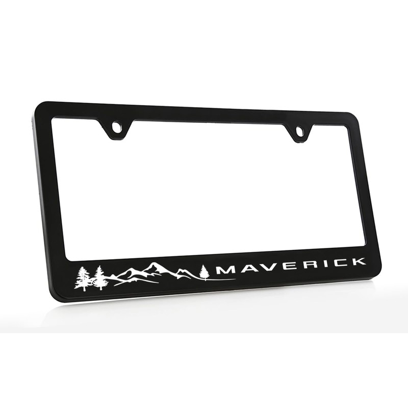 Ford Maverick Plastic License Plate Frame