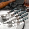 CATHYLIN 20 pieces 18/10 Stainless Steel Silverware Sets With Deep