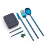 Outlery Portable & Reusable Stainless Steel Travel Cutlery Set -
