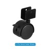 PATIKIL 2" Swivel Caster Wheels with 0.8" U Bracket, 4