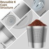 1 Pack Reusable K Cup Coffee Pods, Stainless Steel Refillable