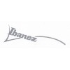 Ibanez SILVER GREY METALLIC guitar neck decal, Sticker, logo 5.5"