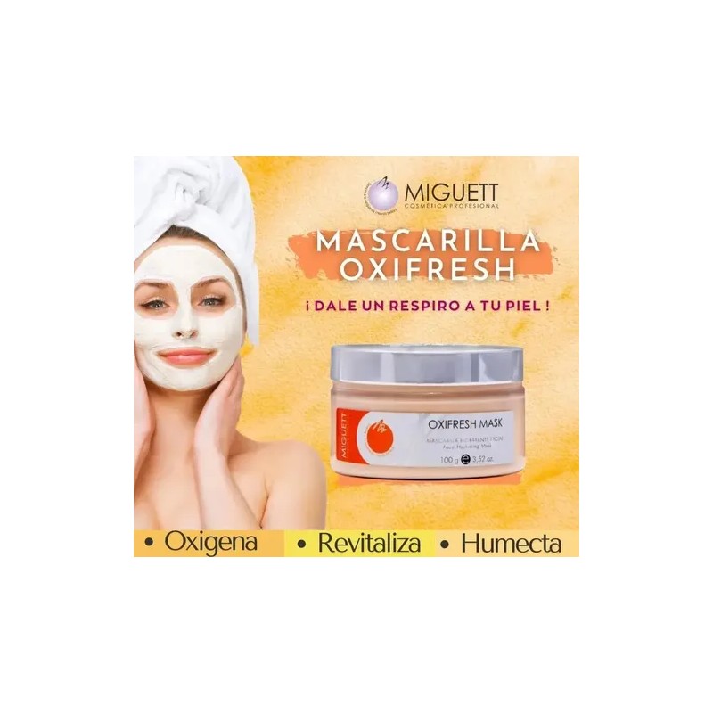 Mascarilla Facial Oxifresh Miguett 100g