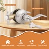 Probrico (4 Pack Wave Style Keyed Alike Entry Levers, Keyed