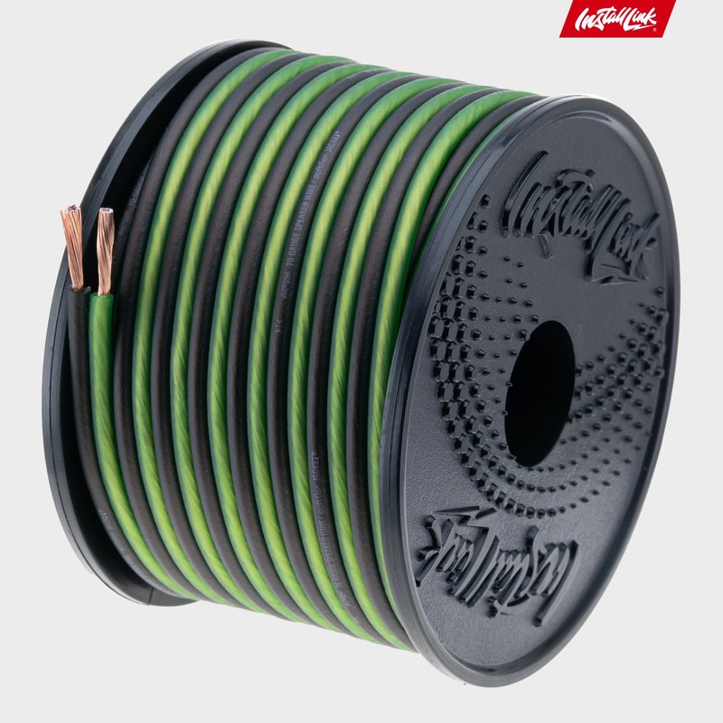 Install Link 16 AWG Gauge Speaker Wire Cable (30 Feet)