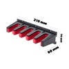 KADAX Tool Wall Holder, Clamp Strips in Various Sizes, Screw