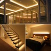 KXZM 24V COB LED Strip Light Warm White 3000K 5M/16.4ft