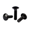 VAMUOEFL 5/16-18 x 1-1/2" Carriage Bolts Screws Black Finish, Round