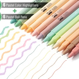 Mr. Pen- Bible Highlighters and Pens No Bleed, 12 Pack, Colorful Ink Pens for Highlighting, Bullet Journaling, Note-Taking, Summarizing, Bible Study, Planning, School and Office Use