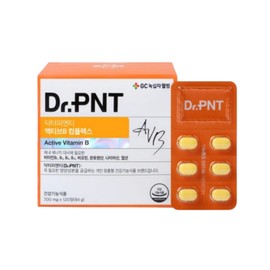 Dr. PNT Active B Complex 120 tablets (2 months), 1 unit, 120 tablets / 닥터피엔티 액티브B 컴플렉스 120정(2개월), 1개, 120정