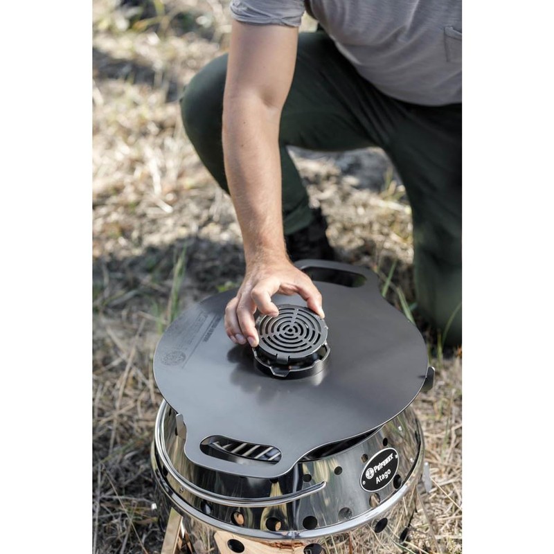 Petromax Atago Griddle Insert, for Atago Camp Grill, Direct Flame