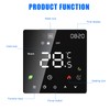Smart Thermostat, WiFi Programmable Thermostat with LED Display, Voice Control