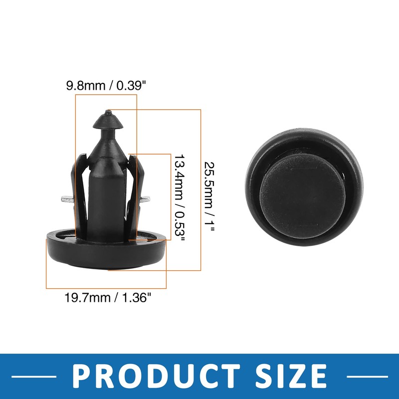 A ABSOPRO Rivet Push Clip Push Rivet Bumper Fender Car