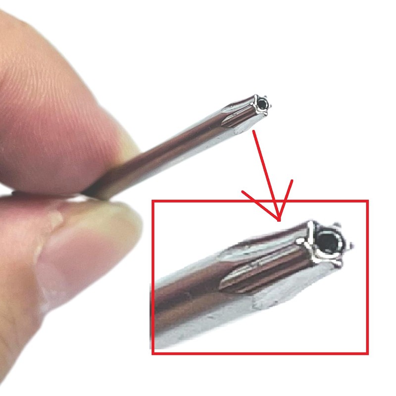 ZDingTech T8 Torx Bit Set, 8pcs T8 Torx Key, Anti