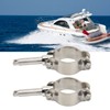 Stainless Steel Clamp On Rowing Lock, 1 Pair Rowing Lock