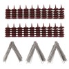 Bird Spikes 15 Feet Stainless Steel Pigeon Deterrent Spikes for