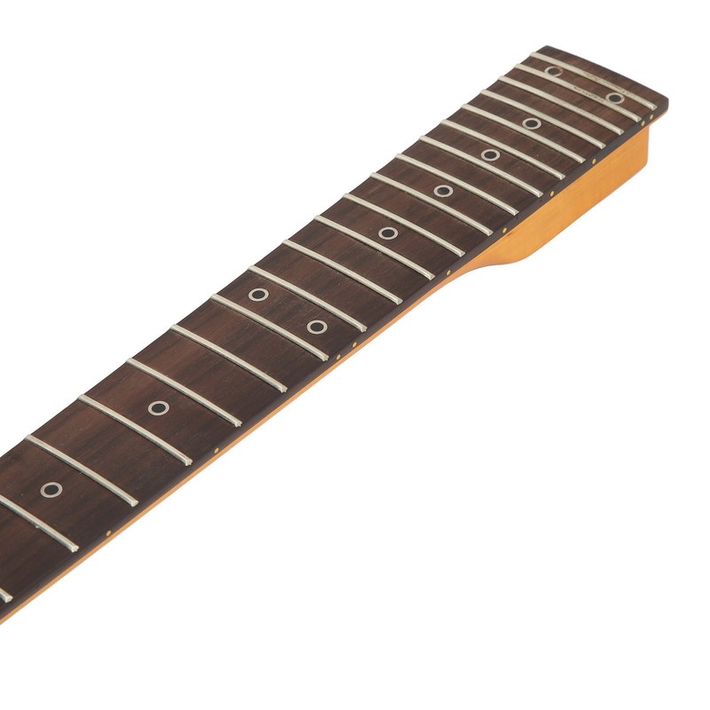 Guitar Neck Fingerboard 24 Fret 25.6in Smoothly Elegant Wood Electric