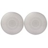 2PCS Car Audio Speaker Cover Stainless Steel Replacement for FJ