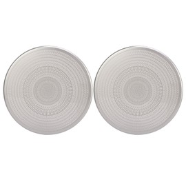 2PCS Car Audio Speaker Cover Stainless Steel Replacement for FJ CRUISER XJ10 2007‑2021