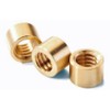 1 x BRASS FERRULE FOR STICK ON TIPS (7.5mm)