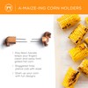 Outset Corn Holders, Dachshund Design, Set of 4 Dog Corn