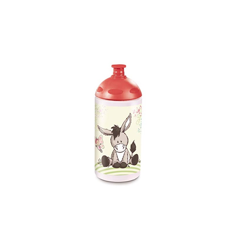 NICI Donkey and Butterfly Water Bottle 0.5 L