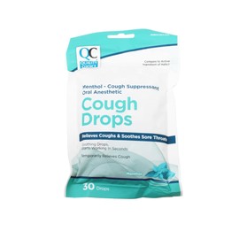Quality Choice Cough Drops Menthol 30 Ct
