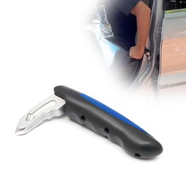 Sylvil Car Door Handle Assist, Multi-Function Auto Handle Assist for The Elderly and Disabled, Vehicle Door Latch Support Handle for Getting in/Out of Car, Car Accessories (Blue)