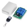 Raguso DC12V 4-CH 433MHZ Garage Door Control Module Unit Wireless