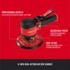 CRAFTSMAN 6-in Dual Action Sander, Swirl-Free Finish, Adjustable Speed Control,