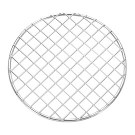 uxcell Round Cooking Rack, Dia 5.9 Inch Stainless Steel Grill Grate Cross Wire Barbecue Grill for Cooking Baking Air Fryer Racks, Silver