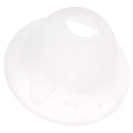 STOBAZA Glass Shade for Uplighter Unique Lampshade White Cover Ceiling Lamp Accessory for Home Decor