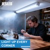 JESLED 2FT T8 LED Tube Light, 12W(30W Equivalent), 1680LM, 6000K,