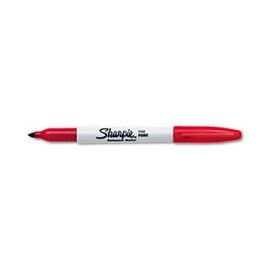 (6 Pack Value Bundle) SAN30002 Permanent Marker, Fine Point, Red