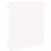 Enday 3 Ring Binder 1.5 Inch White, 1 ½ inch