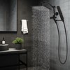 Hibbent All Metal CUPC Certified 8'' Rain Shower Head, Dual