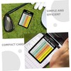 SUPVOX 12 Sheet Golf Scorecards and Distance Charts Durable Scorekeeping