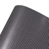 XhuangTech Perforated Vinyl Window Film Black to Prevent Bird Strike,Perforated