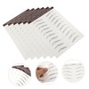 minkissy 6pcs Eyebrow Transfer Stickers Brow Tool Realistic Look for