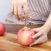 SUPVOX Descorazonador De Frutas De Acero Inoxidable, 2 Pzas