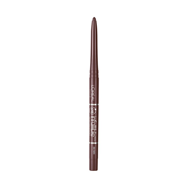 L'Oreal Paris Infallible Never Fail Lipliner, Brown, 0.009 oz.