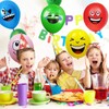 Pack of 100 Emotion Series Latex Balloons with Air Pump,