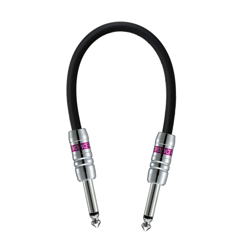Providence LE501 30cm S/S Plug (Straight/Straight) Black