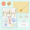Sweetzer & Orange Baby Shower Card with Gold Foil –