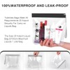 Clear Toiletry Bag, Airport Security Liquid Bag 20 x 20cm