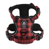 IVY&LANE Throat Friendly Adjustable Dog Harness, Reflective, Breathable, Pull Prevention,