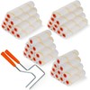 HANJKINZ 40 Pack Microfiber Paint Roller, 4 Inch and 6