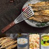 Stainless Steel Fish Spatula Teppanyaki spatulas Metal Spatula for Kitchen