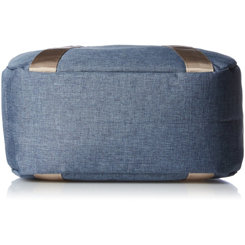 Anello CHUBBY AT-C1835 Mini Boston Shoulder Bag, 10 Pockets, blue