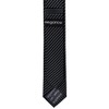 Retreez Stylish Pin Stripes Woven Microfiber 2" Skinny Tie -